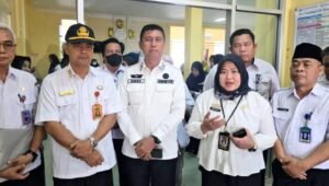 Optimalkan Pelayanan Kesehatan, Pj Sekda dan Kepala Inspektorat Tinjau RSUD Prabumulih