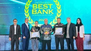 Bank Sumsel Babel Raih Penghargaan Bidang Layanan Selama 10 Tahun Berturut-turut