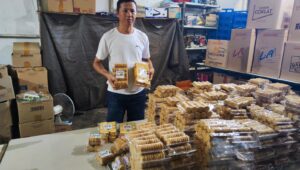 Berkat KUR Bank Sumsel Babel, Usaha Roti Kering Mr Jo Semakin Meningkat
