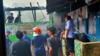 Diduga Ditinggal Masak, Api Hanguskan Tiga Rumah