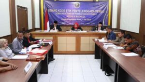 Ketua KPU Labuhanbatu Selatan Disidang DKPP RI Terkait Dugaan Pelanggaran Kode Etik