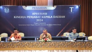 Kepada Juri Penilaian, A Damenta Secara Tegas Paparkan Kinerja Pemkot Palembang