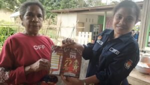 Dimotori KPU Fakfak, PPD Distrik Kramomongga Sosialisasi Partisipasi Pemilih Pada Pilkada 2024