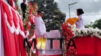 Bupati Fakfak Untung Tamsil Jadi Inspektur Upacara HUT RI Ke -79