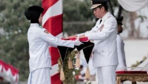 Upacara Peringatan HUT RI ke-79 di Batanghari Dipimpin oleh Bupati Fadhil