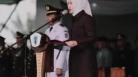 HUT RI Ke 79, Ketua DPRD Batanghari Bacakan Naskah Proklamasi