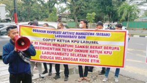 Ketua KPU Labusel Diberhentikan, Geram Labuhanbatu Raya Ucapkan Terimakasih Ke DKPP RI