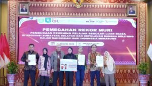 Bank Sumsel Babel Pecahkan Rekor MURI dalam Pembuatan Rekening Terbanyak Untuk Difabel