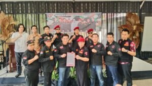 Suhendra Resmi Jabat Ketua DPC Grib Kota Palembang Menggeser Jamak Udin