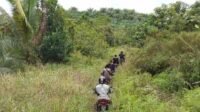 Gandeng CIQ PLBN Badau, Satgas Pamtas RI – MLY Yonzipur 5/ABW Gelar Patroli Bersama di Perbatasan