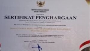 Pemkab Tulungagung Diganjar Penghargaan Ajang Naker Award 2024