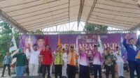Deklarasi Pencalonan Bupati dan Wakil Bupati Musi Rawas, Hj. Ratna Machmud dan H. Suprayino