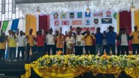 Deklarasi Parpol Koalisi Fakfak Bersinar Untung Tamsil – Yohana Dina Hindom sampaikan Poin Penting 