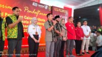 Ratu Dewa dan Prima Salam Resmi Mendaftar sebagai Calon Walikota dan Wakil Walikota di KPU Palembang