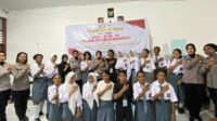 Srikandi Polres Fakfak gelar Polwan Goes To School Jelang HUT Polwan Ke -76