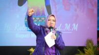 Sekretaris Dispora Provinsi dan Bupati Musi Rawas Meriahkan Senam Bugar di Danau Aur Sumber Harta
