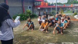 Pemeriksaan Rutin, Petugas Kesehatan Rutan I Pakjo Palembang ‘Cek’ WBP
