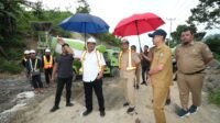 Pastikan Konektivitas Antar Kabupaten, Pj Bahtiar Tinjau Progres Pengerjaan Jalan Salutambung-Urekang