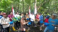 Jadikan Sulbar Provinsi Pengekspor Kepiting, Pj Bahtiar Kembali Tebar Ribuan Benih Kepiting di Kalukku