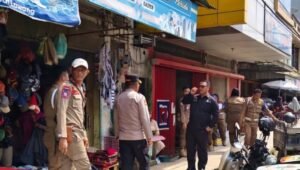 Satpol PP Empat Lawang Gelar Sosialisasi Penertiban Pedagang dan Trotoar di Tebing Tinggi