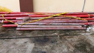 Polres Kapuas Hulu Tangkap Dua Pencuri Besi Railing Jembatan