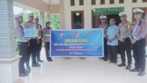 Satuan Lalu Lintas Polres Fakfak Anjangsana ke Purnawirawan Polri Jelang HUT Lalu Lintas Ke -69
