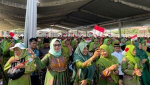 Ketua Projo Tulungagung Hadiri Perayaan Harlah Muslimat NU ke-78 di Lapangan Beta