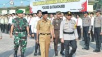 Sekda Batanghari Hadiri Apel Gelar Pasukan Operasi Mantap Praja Siginjai 2024