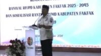 Bupati Fakfak Buka Ranwal RPJPD Tahun 2025-2045 dan Sosialisasi Rantek RPJMD