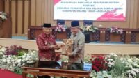 Raperda APBD Tahun Anggaran 2025, DPRD Kabupaten Malang Gelar Rapat Paripurna