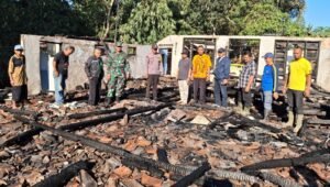 Si Jago Merah Lahap Habis Rumah Warga Desa Krosok Tulungagung