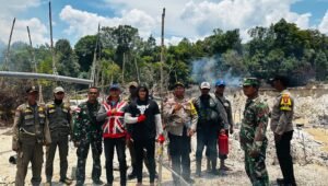 Tim Gabungan Kapuas Hulu Tertibkan PETI yang Ada di Kecamatan Suhaid