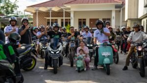 Berbagai Club Motor Ikut Konvoi Pasangan ROIS Calon Wali Kota Lubuklinggau