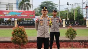 Polres Kapuas Hulu Gelar Apel Gabungan Siaga Karhutla