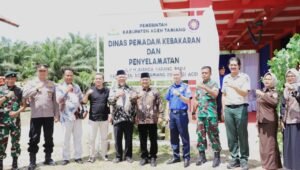 Resmikan Dinas Damkar, Pj Bupati Tekankan Optimal Bekerja Setelah Berstatus Defenitif
