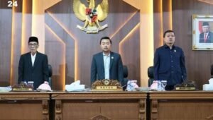 Wakil Bupati Batanghari Hadiri Rapat Paripurna DPRD Bahas RAPBD-P 2024