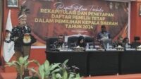 KPU Tetapkan DPT Pilkada Fakfak 59.416 Pemilih