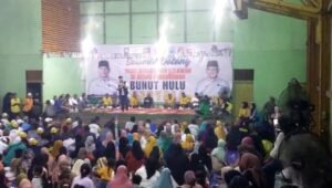 Depan Ribuan Masyarakat, Wahyu Tegaskan Dirinya dan Wawa Bukan Calon ‘Boneka’