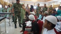 Jajaran Korem 182/JO Gelar Bakti Kesehatan Serentak TNI Untuk Rakyat