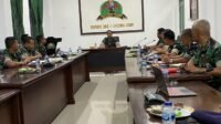 Danrem 182/JO Instruksikan TNI Jangan Foto 1 Jari dan 2 Jari Pasca Penetapan Nomor Urut Paslon Bupati dan Wabup Fakfak