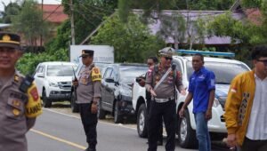 Polres Kapuas Hulu Amankan Deklarasi Kampanye Damai Pilkada 2024