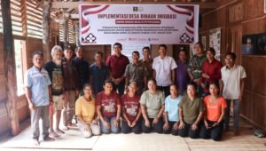 Program Desa Binaan, Imigrasi Putussibau Perkuat Pengawasan WNA di Dusun Sungai Utik