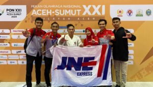Ksatria JNE Bogor Haggies Mugara, Peraih Medali Emas dan Perak PON XXI Aceh-Sumut