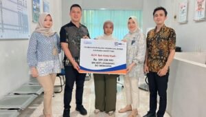 BRI KCP Lemabang BO Palembang Sriwijaya Berikan Bantuan Nasabah Meninggal Dunia