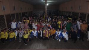 Awali Masa Kampanye Pilkada Kapuas Hulu Pasangan Wahyu – Wawa Kunjungi Desa Sungai Uluk