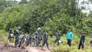 Dandim 1206 Putussibau Pastikan Kesiapan TMMD Reguler ke – 122 di Desa Selaup Kapuas Hulu
