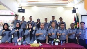 Rutan Kelas I Palembang Terima Kunker Tim Program dan Humas Wilayah Kemenkumham Sumsel