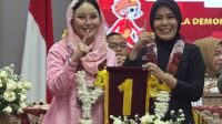 Pasangan Duo Srikandi Fitrianti – Nandriani Dapat Nomor Urut 1 Pilwako Palembang 