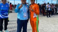 Atlet Dayung Sulbar, Ramla Baharuddin Sumbang 2 Medali Perak di PON Aceh-Sumut