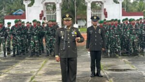 Hut TNI Ke-79, Dandim 1201 Mempawah Pimpin Ziarah Nasional di TMP Putra Bangsa